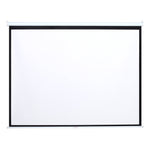 Livingandhome Manual Pull Down Retractable Projector Screen, AI0612