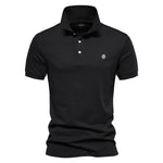 Turn-Down Short-Sleeve Polo Shirt, CC290448