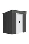 Galvanized Steel Acrylic Storage Shed, PM1456PM1457 (Ver. 2)