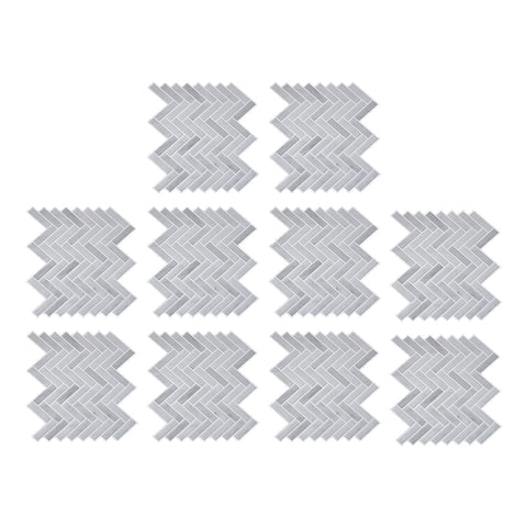 10Pcs Self-Adhesive Wall Tile Stickers, HF070006