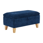 Chenille Upholstered Storage Ottoman, FL050090 (Ver.2)