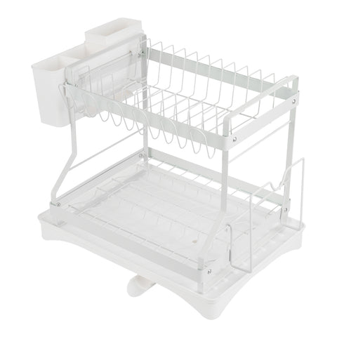 2-Tier Carbon Steel Dish Drainer, HM320008 (Ver.2)