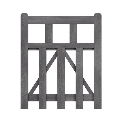 76x90cm Outdoor Wooden Garden Gate Fence Door, AI1454