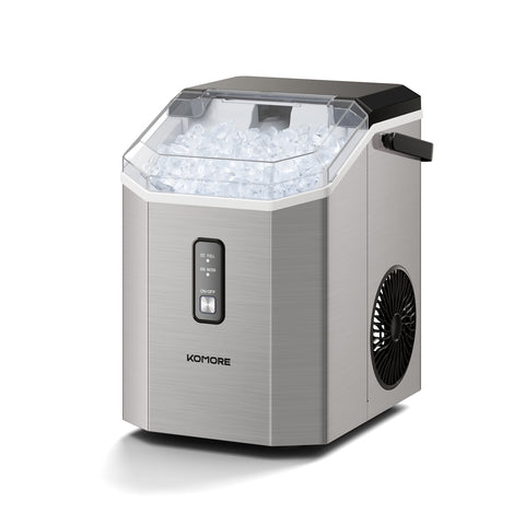 KOMORE Nugget Ice Maker Machine with Handle, DM1025