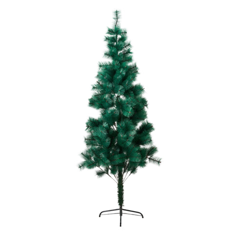 Green Artificial Christmas Tree with Metal Stand, IF070005