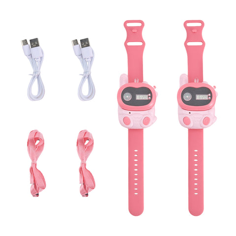 2Pcs Wearable Walkies Talkies Watch Toys for Kids, TE090003 (Ver.2)