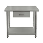 Commercial Kitchen Stainless Steel Prep Table with Drawer, AI1572