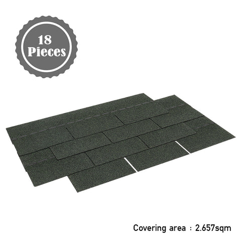 18Pcs Asphalt Shingles Bitumen Roofing, AI1009