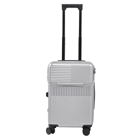 20 Inch Front Opening Suitcase with TSA Lock and USB Charging Port, XB0011 (Ver.2)