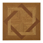 30Pcs Self-adhesive PVC Parquet Flooring Tiles Set, MD040167