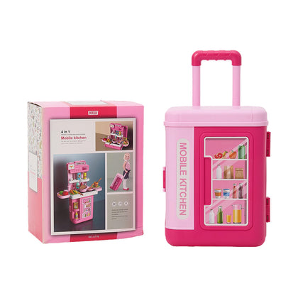 Pretend Kitchen Suitcase Playset, TE100003 (Ver.2)