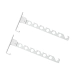 2Pcs Wall Mounted Coat Drying Hanger, LY0170