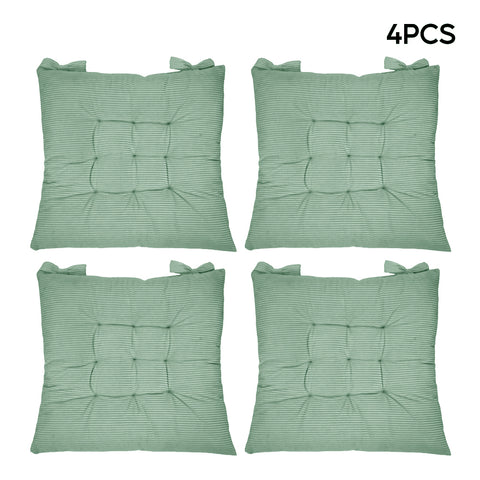 Set of 4 Comfortable Square Chair Cushions, HT390392