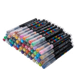 60-Colour Acrylic Paint Marker Set for Kids, HI570004