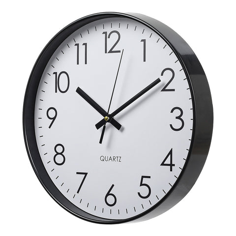 12 Inch Non-Ticking Battery Operated Wall Clock, SC1803 (Ver.2)
