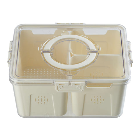 Fridge Storage Container with Three Compartments, WM0763(Ver.2)