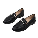Slip-On PU Leather Horsebit Loafers, CS300469