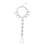 Elegant Rhinestone Barefoot Sandal Anklet, CA290023 (Ver.2)