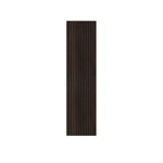 Set of 4 Indoor Wood Grain PVC Slat Wall Panels Background Decor, KA0066