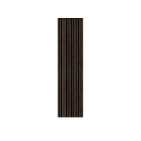 Set of 4 Indoor Wood Grain PVC Slat Wall Panels Background Decor, KA0066
