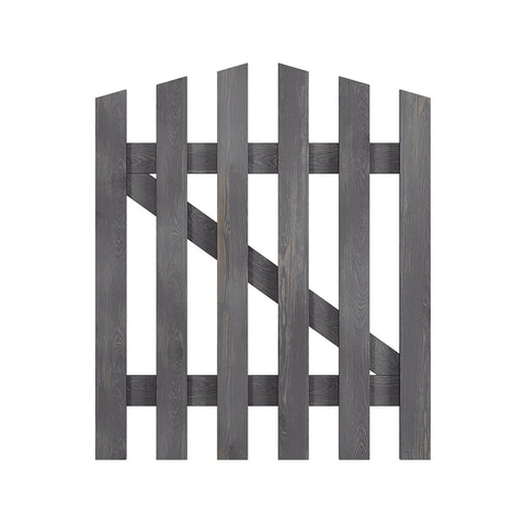 76x90cm Outdoor Wooden Garden Gate Fence Door, AI1430