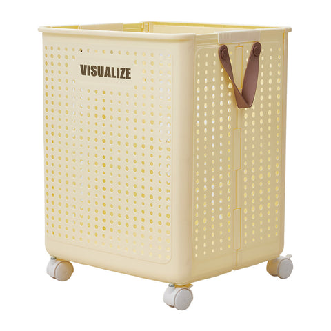 Foldable Laundry Basket with Wheels, WZ0261 (Ver.2)