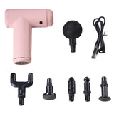 6-Speed Portable Massage Gun with 6 Attachment Heads, BS540018 (Ver.2)