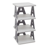 4-Tier Corner Vertical Shoe Rack, WM0518 (Ver.2)