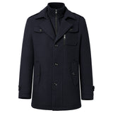 Winter Wool Blend Coat, CC291433