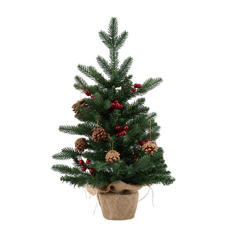 3FT/84CM Mini Christmas Tree with Lights, IF070040