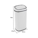 68L Automatic Sensor Waterproof Rubbish Bin, WB0021