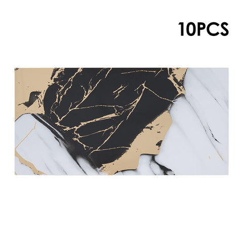 10Pcs Self-Adhesive Marble Pattern Wall Tile Stickers, HF070256 (Ver.2)