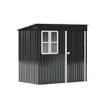 7X4FT Outdoor Metal Garden Storage Shed, PM1754PM1755