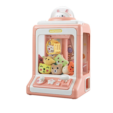 Klauenmaschine für Kinder mit Puppen und Kapsel-Spielzeugen, TE080001 (DE)