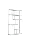 H&O Direct Open Bookcase Storage Shelf, XY0373