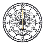 Metal Minimalist Arabic Numerals Wall Clock, HF070121 (Ver.2)