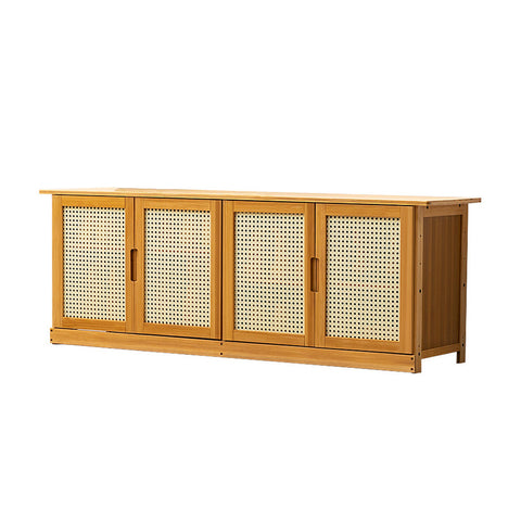 Wooden Entryway Storage Shoe Cabinet Shoe Bench, HO0019