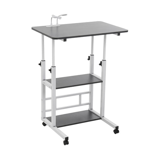 Height Adjustable Mobile Overbed Table with Wheels, SC2098 (Ver.2)