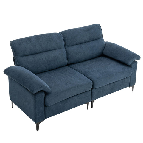 2-Seater Chenille Upholstered Sofa, FL050295FL050296