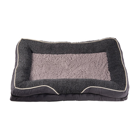 L-Size Dark Grey Anti-Slip Pet Sleeping Bed, CT1284