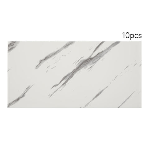 10Pcs Peel and Stick Marble Wall Stickers, SW0983 (Ver.2)