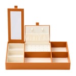 PU Leather Jewellery Storage Box, HM070141 (Ver.2)
