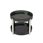 Livingandhome Round Rotating Plastic Storage Orgainzer for Spices Makeup, WM0041