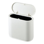 10L Narrow Trash Bin with Press Top Lid, WM0850