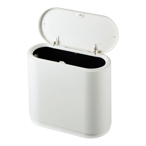 10L Narrow Trash Bin with Press Top Lid, WM0850
