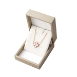Four-Leaf Clover Pendant Necklace, CA290094 (Ver.2)