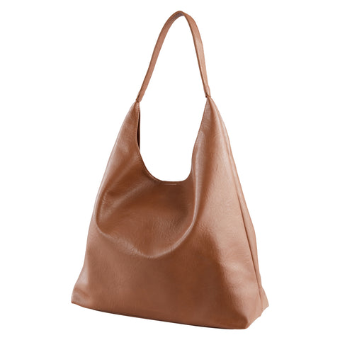 Brown Shoulder Bag Tote Bag Handbag, JW0004