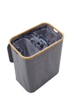 3 Compartments Laundry Basket with Lid, WZ0217