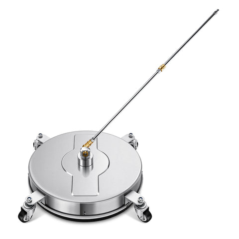 1/4" 4000PSI Pressure Washer Surface Cleaner with Wheels, ZT0004