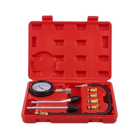 Professional Petrol Engine Compression Tester Kit for Auto and Motorcycles, UR130080